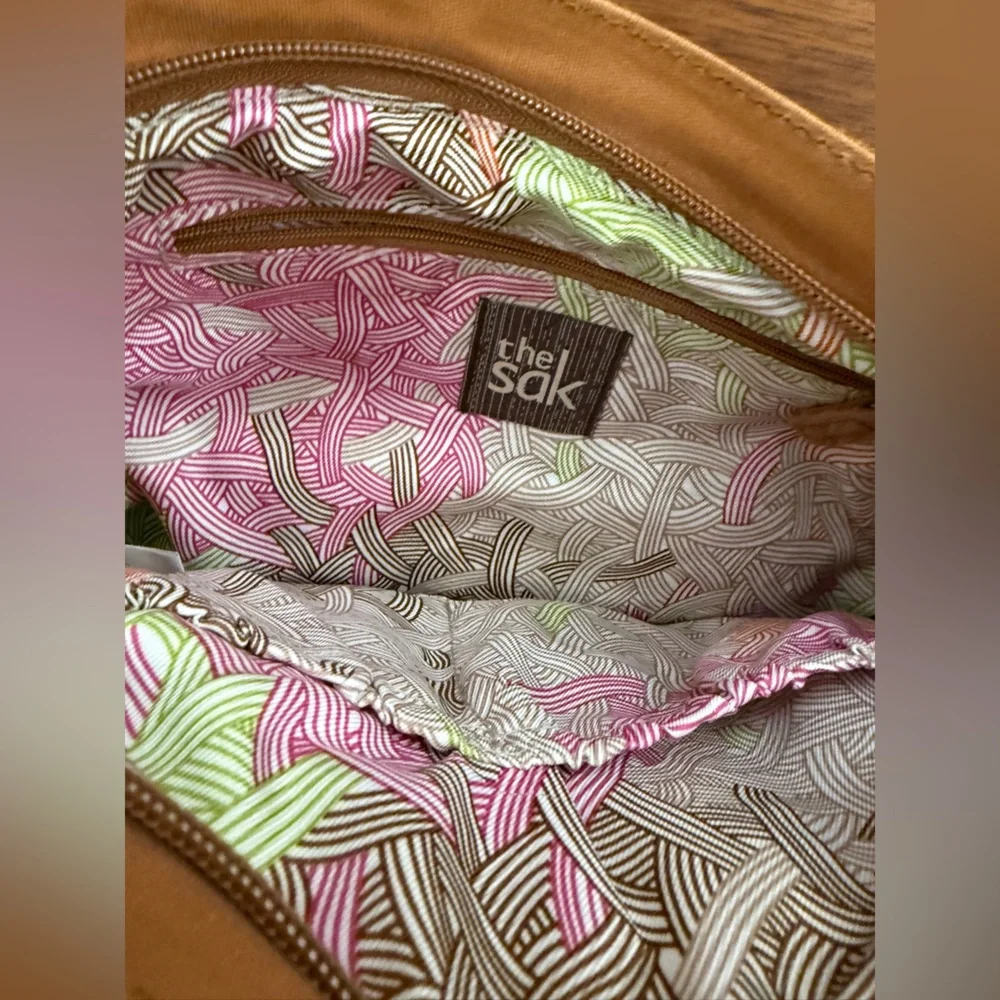 The Sak Kendra Hobo Bag in Grey, Gold and Brown - Picture 13 of 15